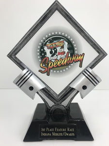 Gold Medal Awards Supplies New Awards for US 24 Speedway ModLite race
