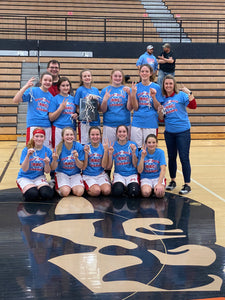 Congrats MMS 8th Grade Girls Basketball for your Running Rivers Conference Title