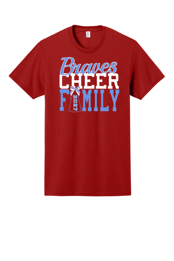 MHS Cheer Family T-Shirt - Red