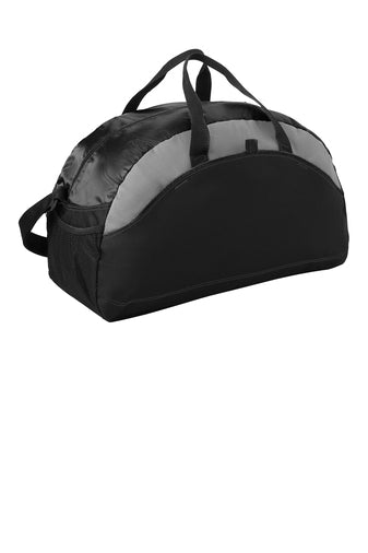 Embroidered Port Authority Medium Contrast Duffel - side