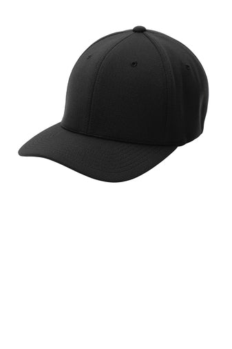 Flexfit Cool & Dry Poly Block Mesh Cap - Black