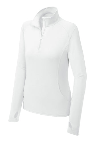 Ladies 1/4 Zip - Embroidered M