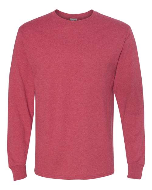 Maconaquah Braves Long Sleeve Tee - Vintage Heather Red