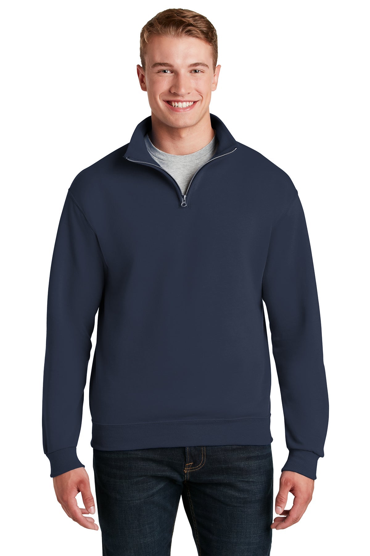 Jerzees® - NuBlend® 1/4-Zip Cadet Collar Sweatshirt