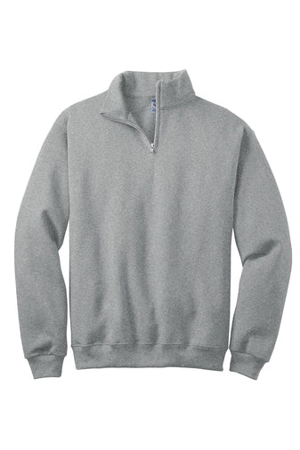 Embroidered Jerzees 1/4 zip Fleece - Oxford