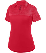 Braves "M" Emroidered Augusta Ladies V-neck Polo