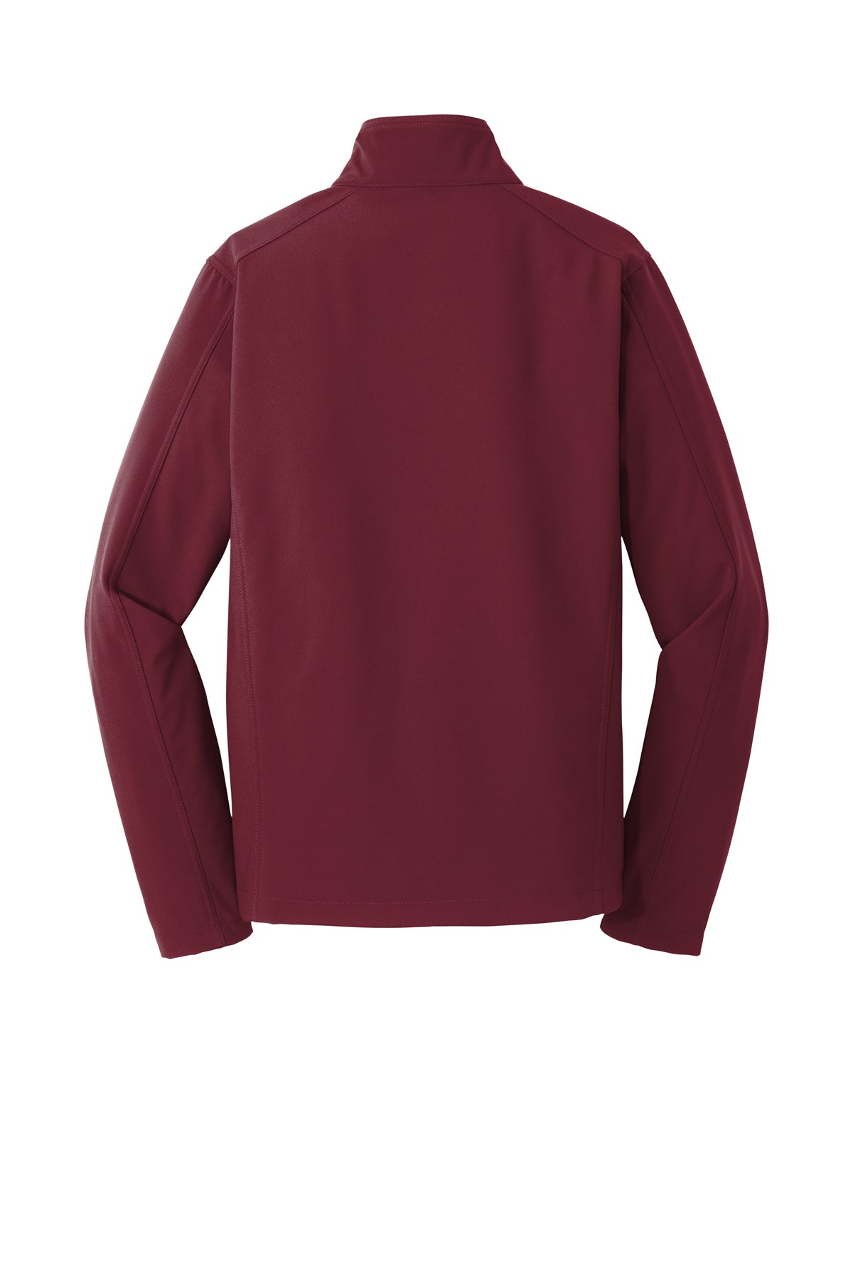 Embroidered Port Authority Core Soft Shell Jacket - Maroon back