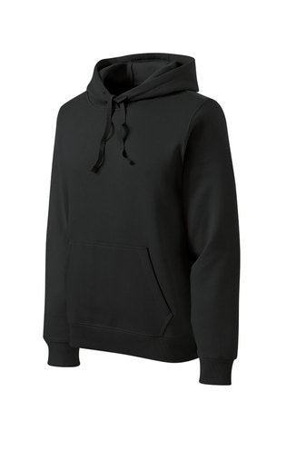 Embroidered Sport-Tek Hooded Sweatshirt - Black
