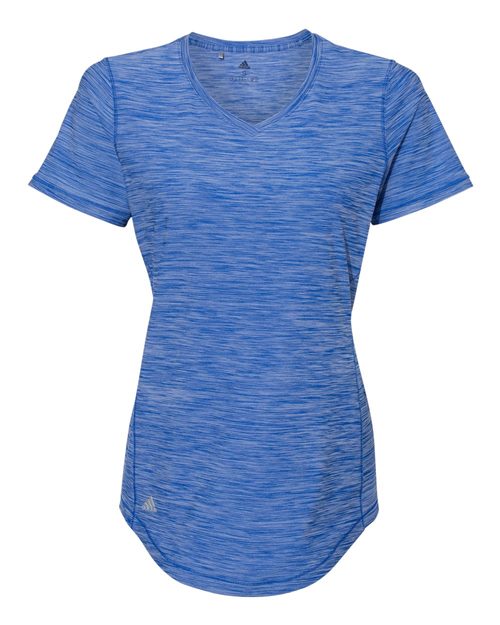 USASMDC Adidas Women's Mèlange Tech V-Neck T-Shirt