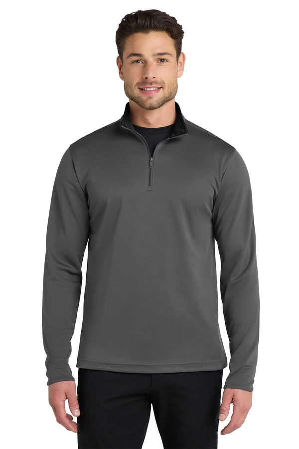 Silk Touch 1/4-Zip K584 - Gray