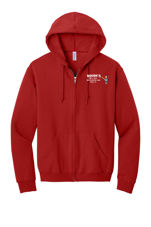 Woody's Full-Zip Hooded Sweatshirt - Embroidery