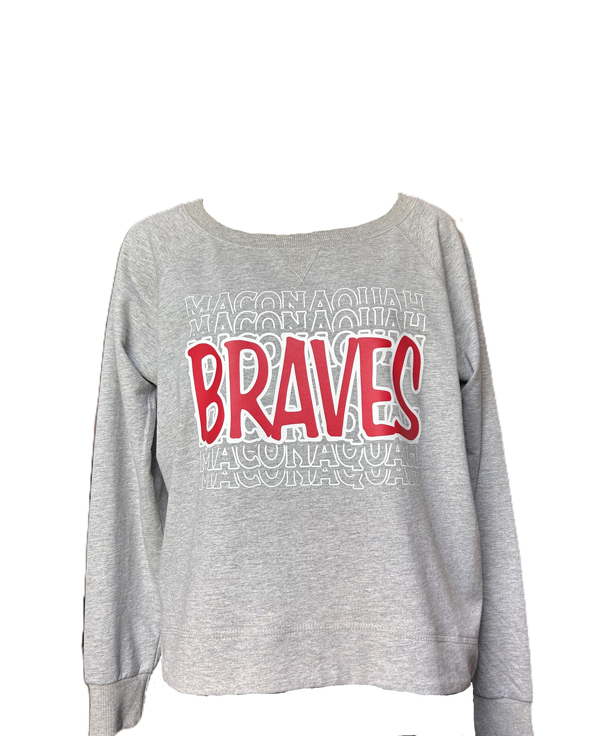 District Women’s Featherweight French Terry Long Sleeve Crewneck (DT672)