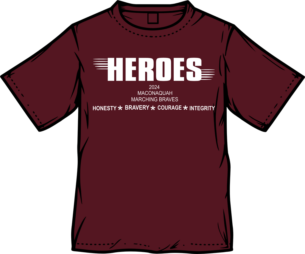 2024 HEROES Show Shirt