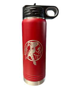 Brave Head Logo Red Polar Camel 20 oz. Water Bottle