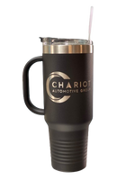 Chariot Polar Camel 40 oz. Travel Mug with Handle & Straw