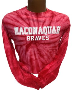 Maconaquah Braves Tie Dye Long Sleeve