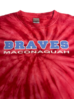 BRAVES Maconaquah Tie Dye Short Sleeve