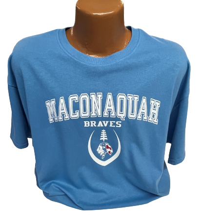 Maconaquah Braves Football Logo Short Sleeve