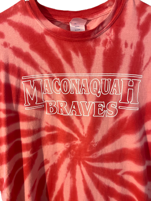 Maconaquah Braves Tie Dye Short Sleeve