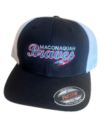 Maconaquah Braves Flexfit Mesh Back Curved Bill Cap