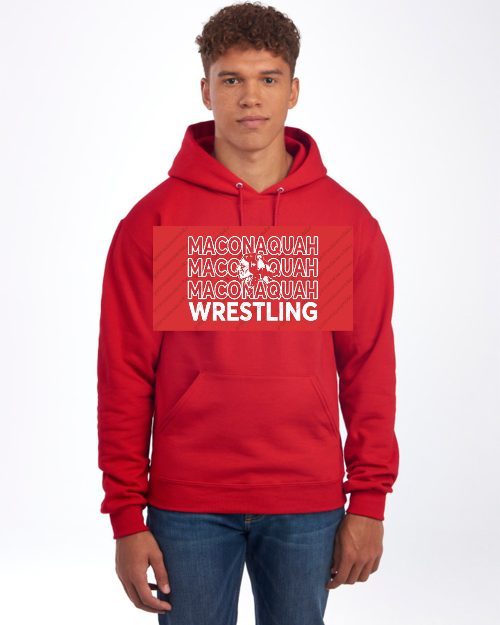 2024 Braves Wrestling Team Hoodie