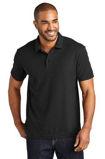 National Space Club Embroidered Port Authority® C-FREE ® Cotton Blend Pique Polo - K867