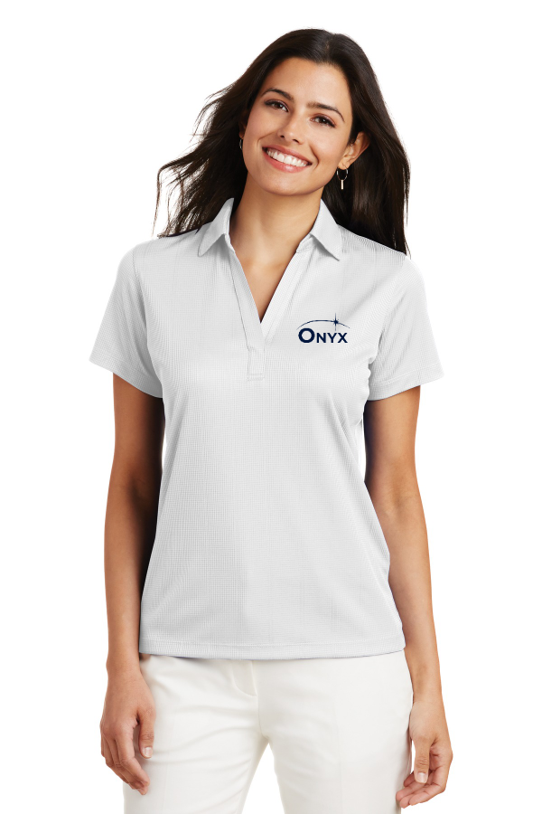 Port Authority Women's Performance Fine Jacquard Polo (L528) - view 2