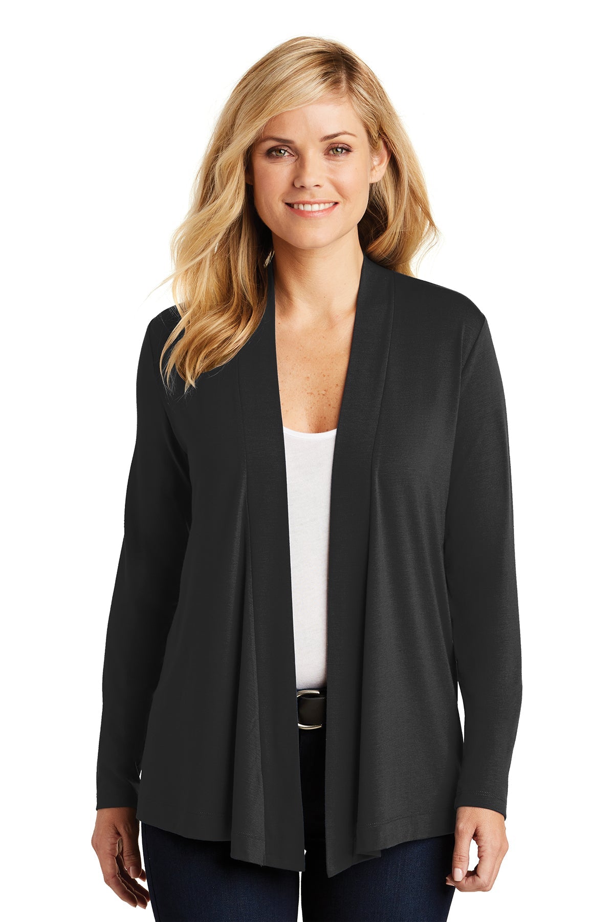 L5430 Port Authority® Ladies Concept Open Cardigan