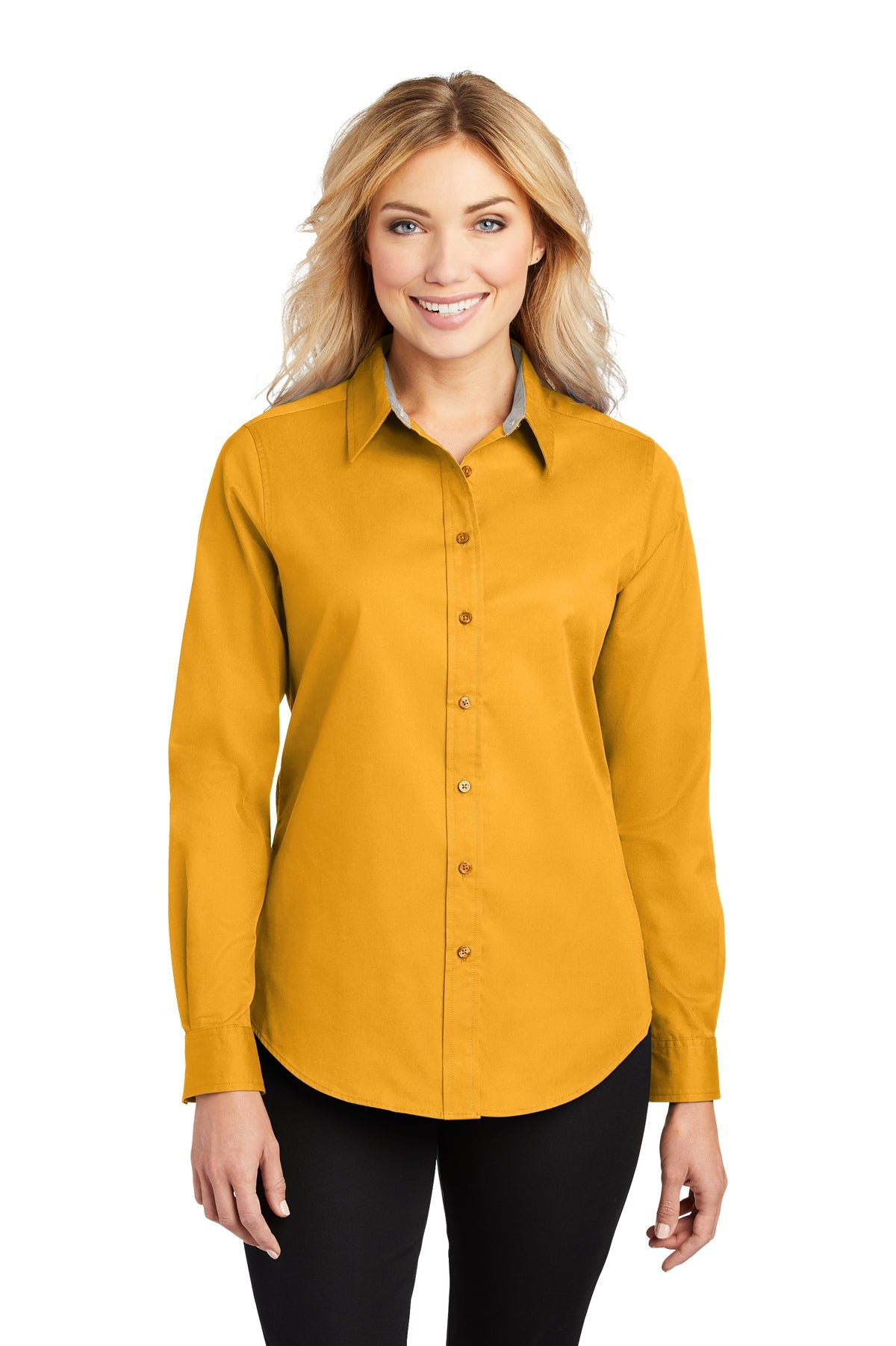 L608 Port Authority® Ladies Long Sleeve Easy Care Shirt
