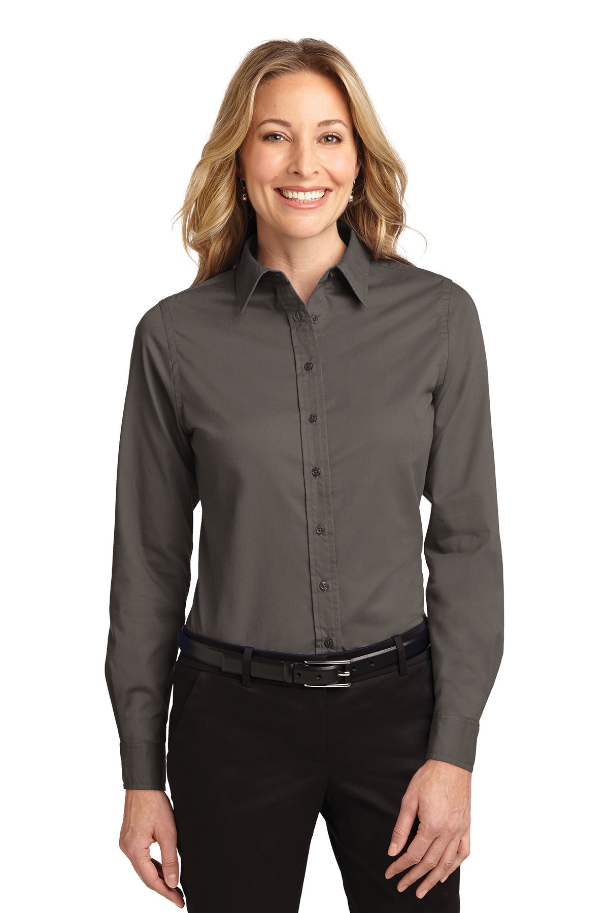 L608-3 Port Authority® Ladies Long Sleeve Easy Care Shirt