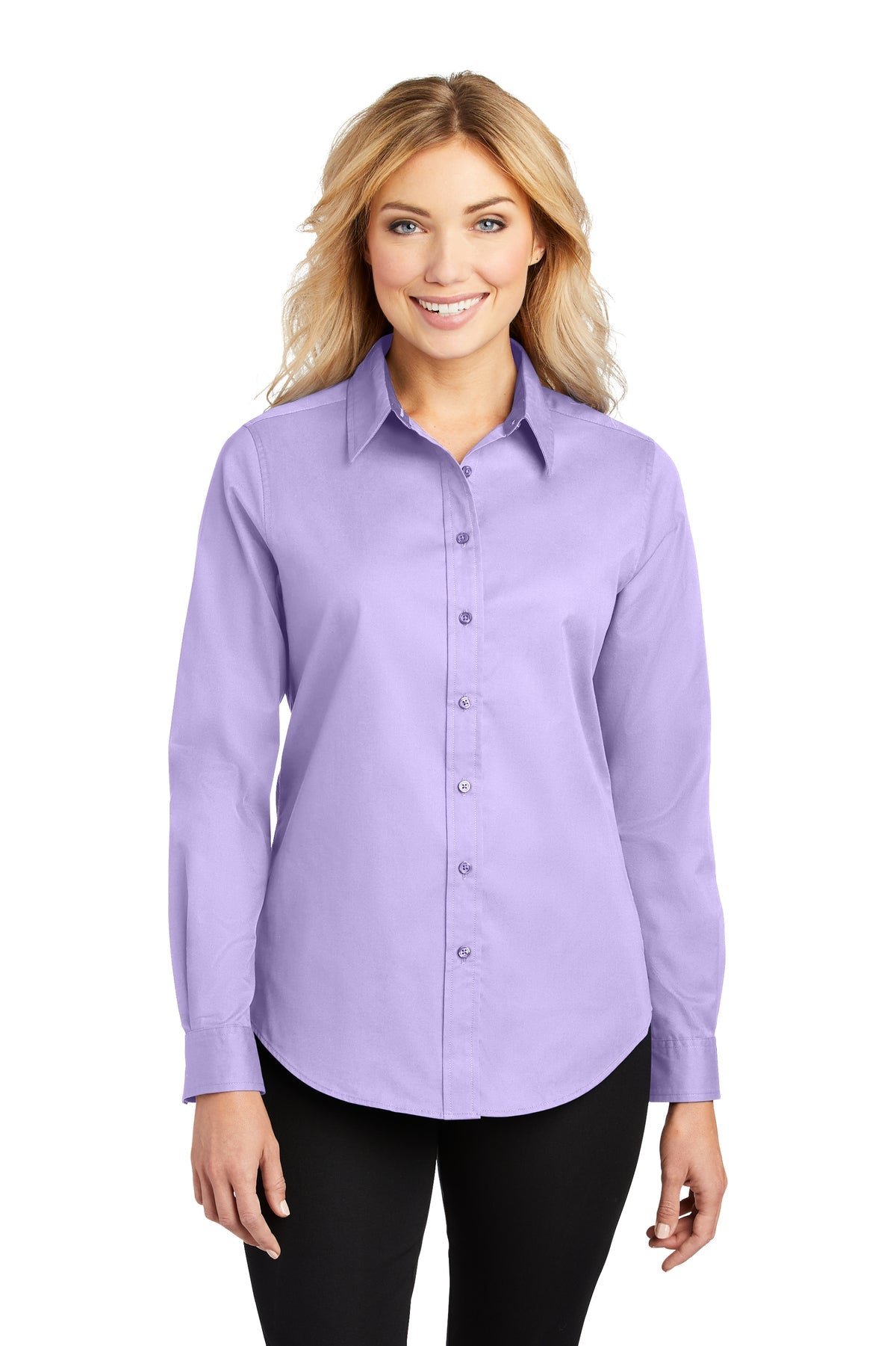 L608 Port Authority® Ladies Long Sleeve Easy Care Shirt