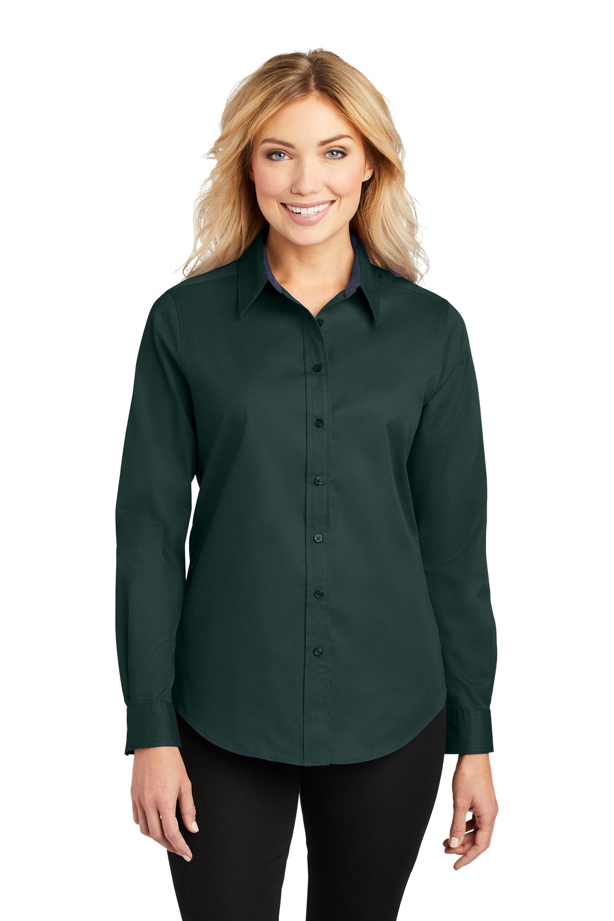 L608 Port Authority® Ladies Long Sleeve Easy Care Shirt