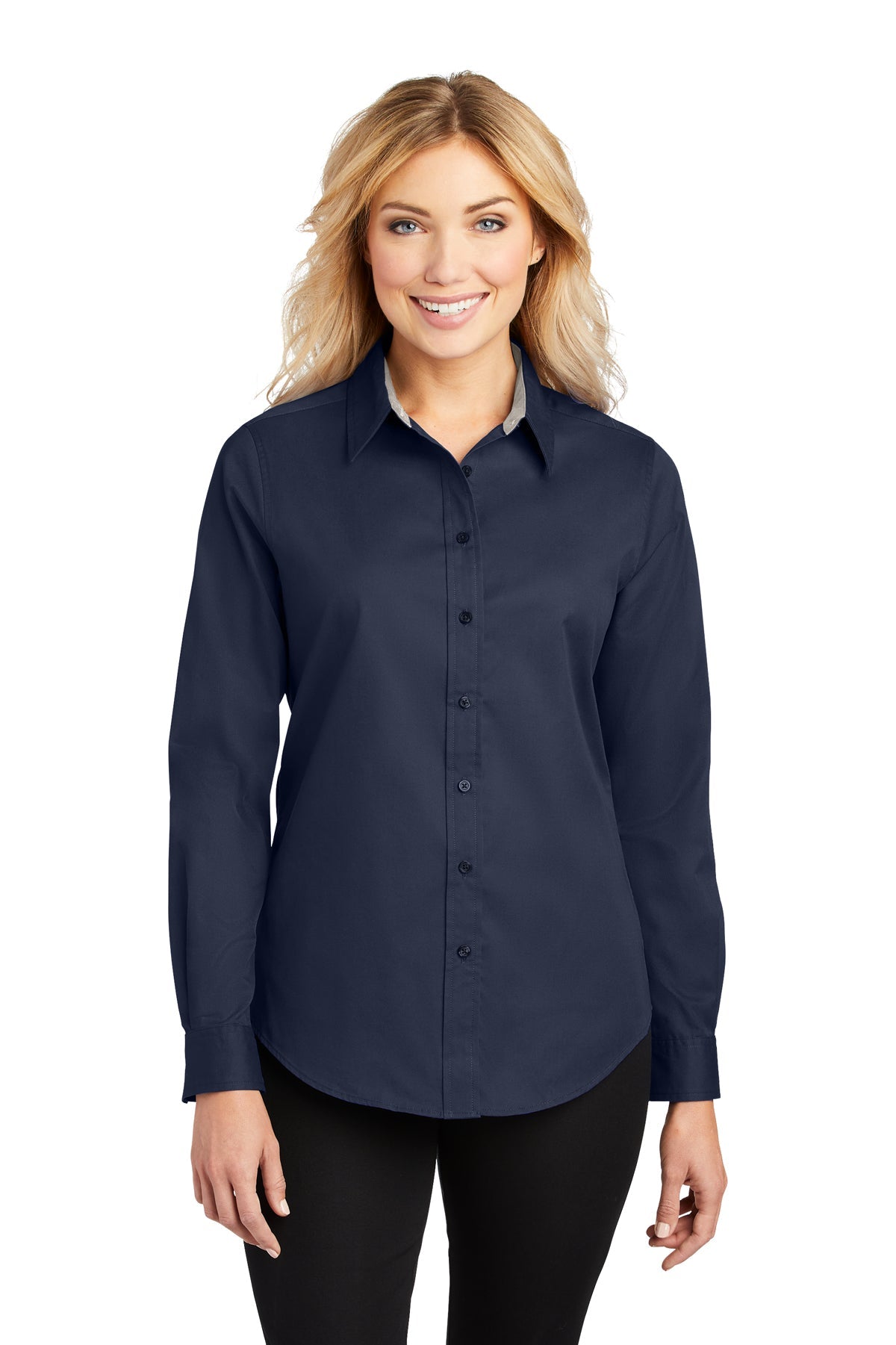 L608-2  Port Authority® Ladies Long Sleeve Easy Care Shirt