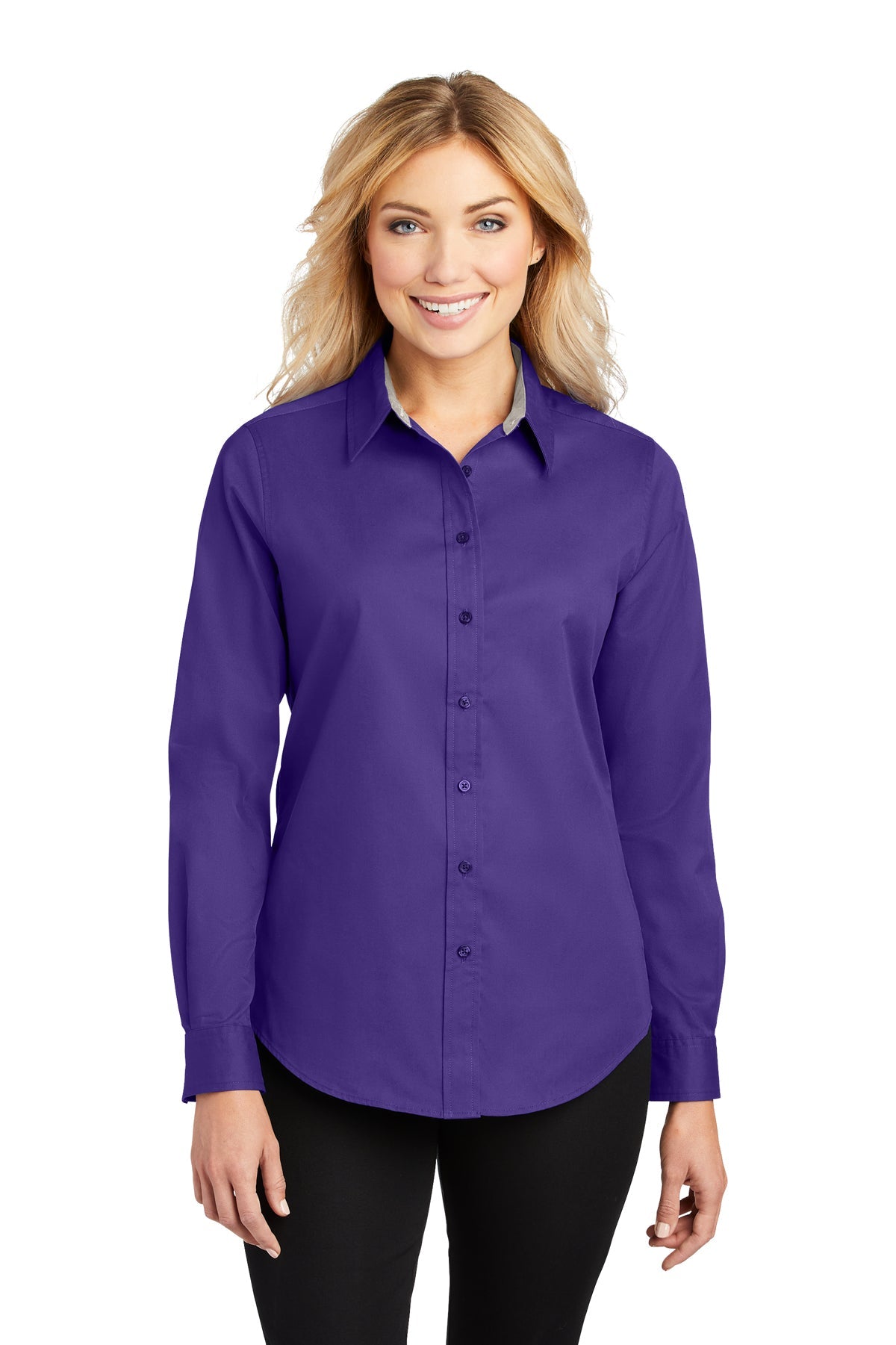 L608-2  Port Authority® Ladies Long Sleeve Easy Care Shirt