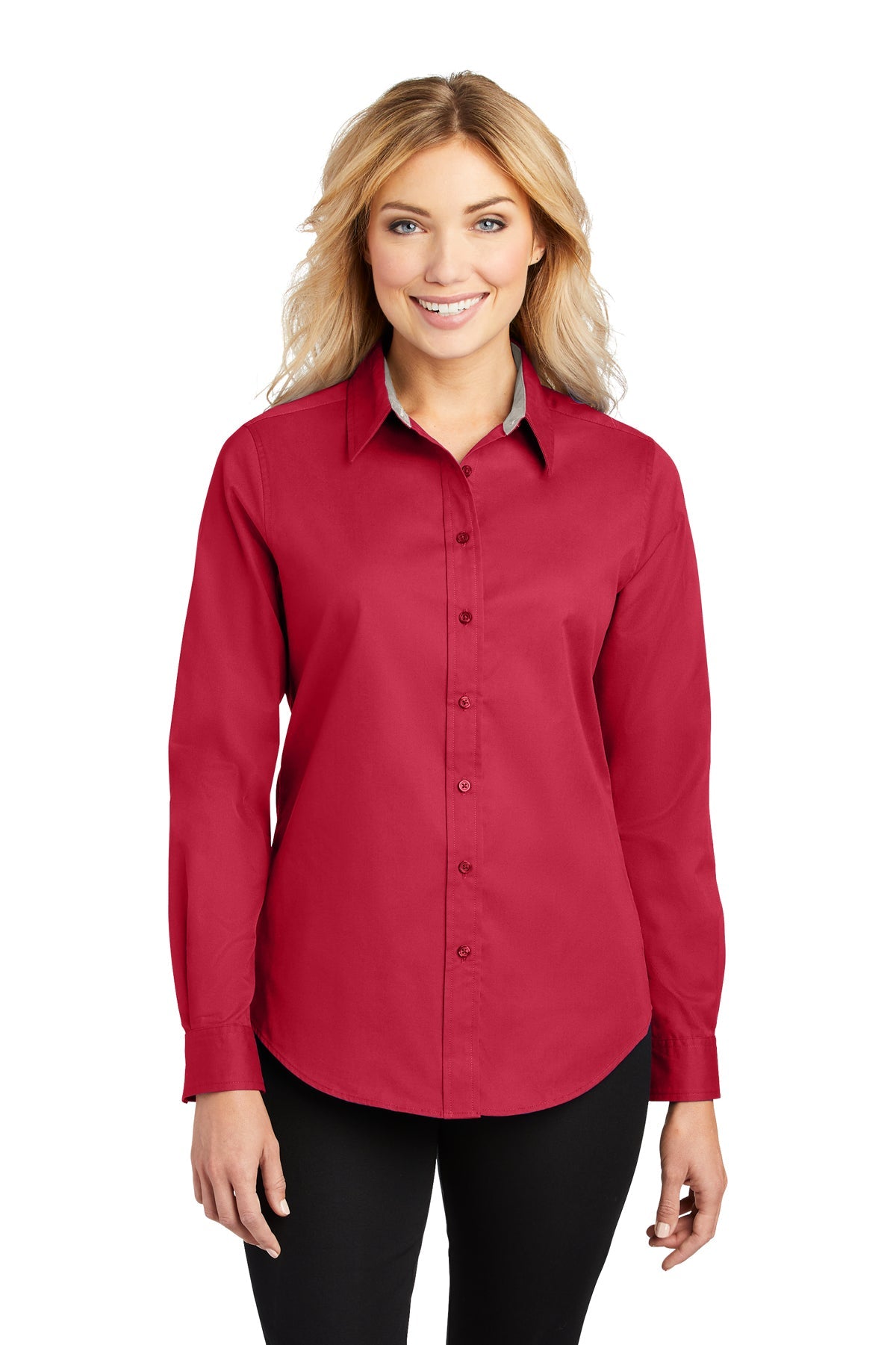 L608-2  Port Authority® Ladies Long Sleeve Easy Care Shirt