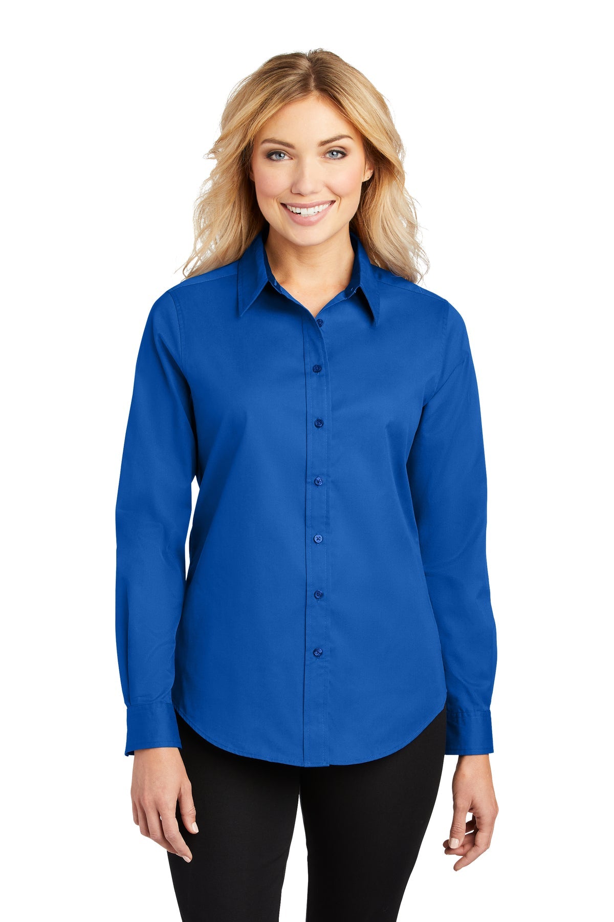 L608-3 Port Authority® Ladies Long Sleeve Easy Care Shirt