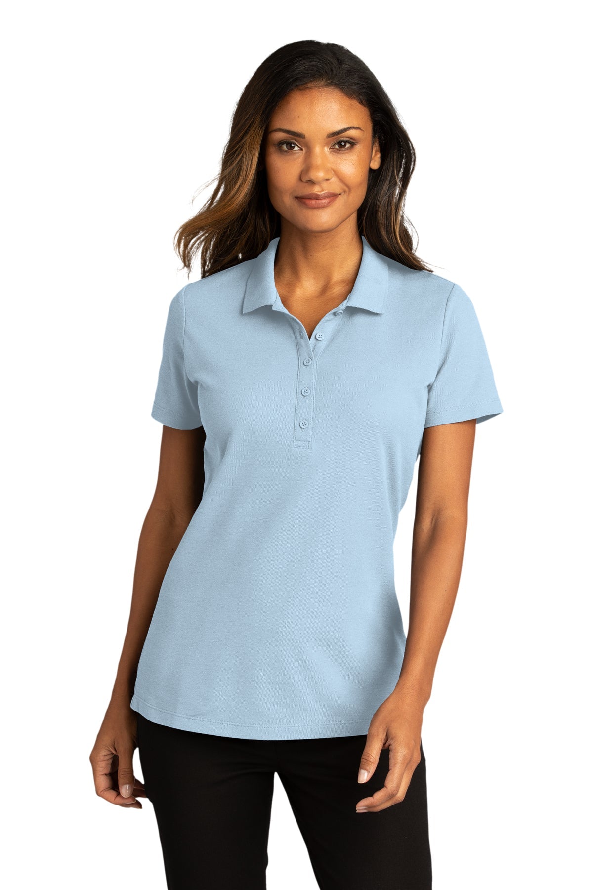 LK810-2 Port Authority® Ladies SuperPro React™ Polo