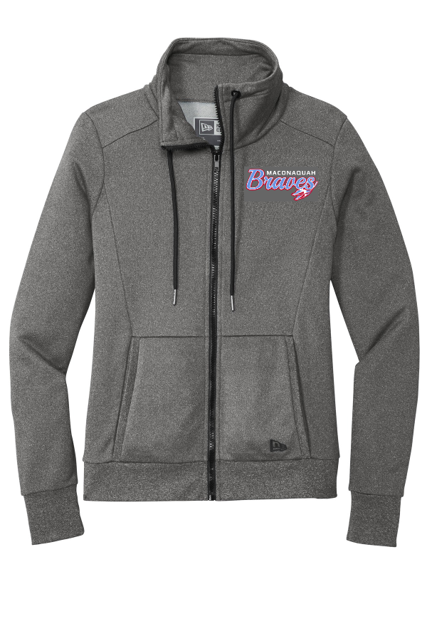 Women's Performance Terry Full-Zip Cowl (New Era LNEA530)