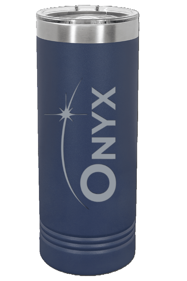 Polar Camel 22 oz. Skinny Tumbler with Slider Lid - Navy