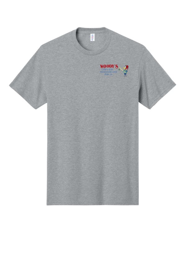 T-shirt Emb - Athletic Heather
