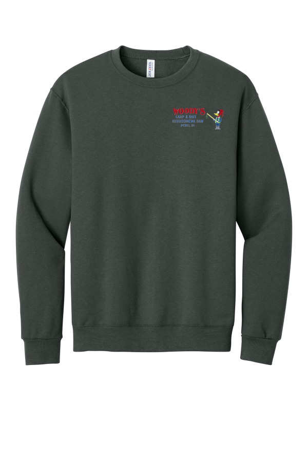 Crewneck Emb - Charcoal Grey