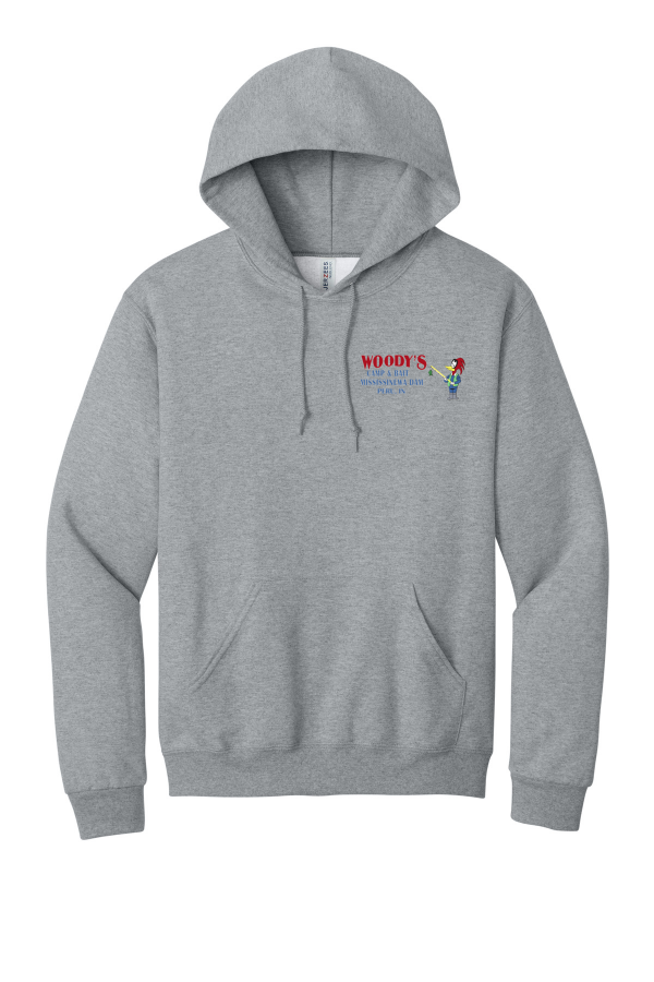 Hoodie Emb - Athletic Heather