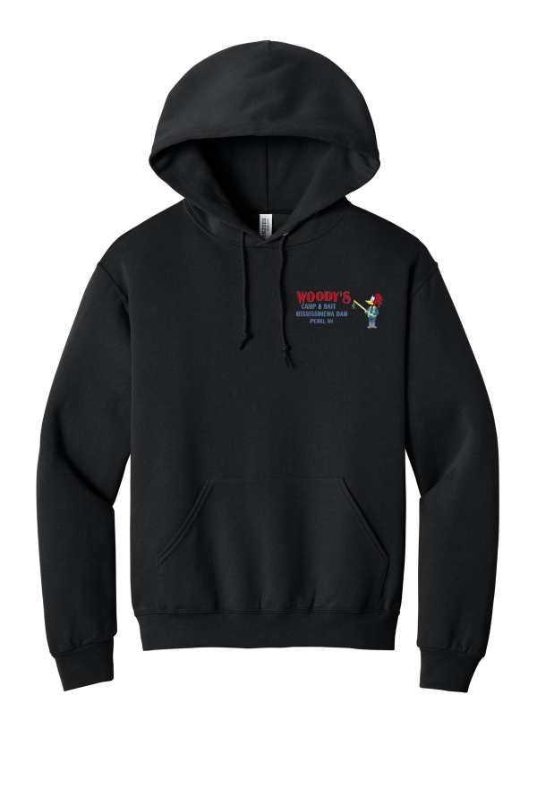 Hoodie Emb - Black