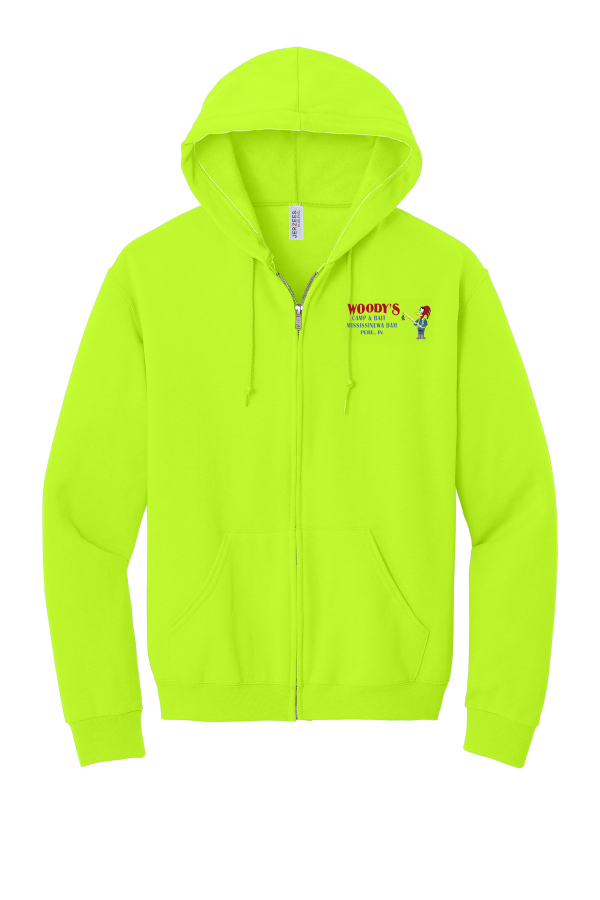 Full-Zip - Safety Green