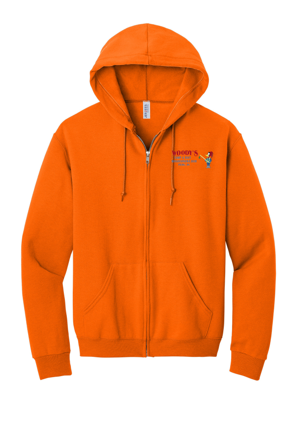 Full-Zip - Safety Orange