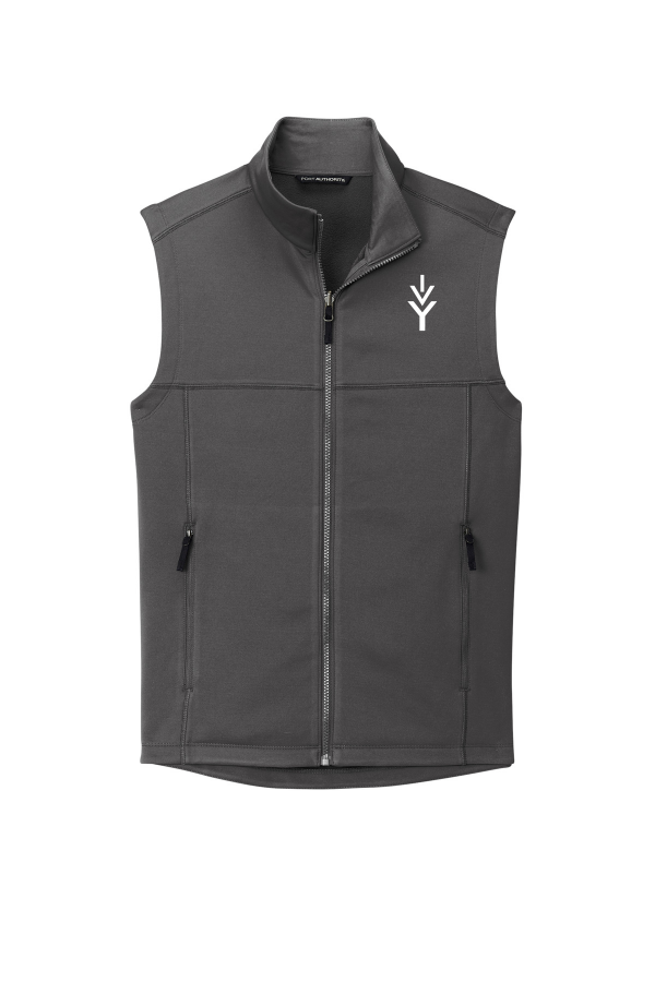 Collective Smooth Fleece Vest (Port Authority F906) - Graphite