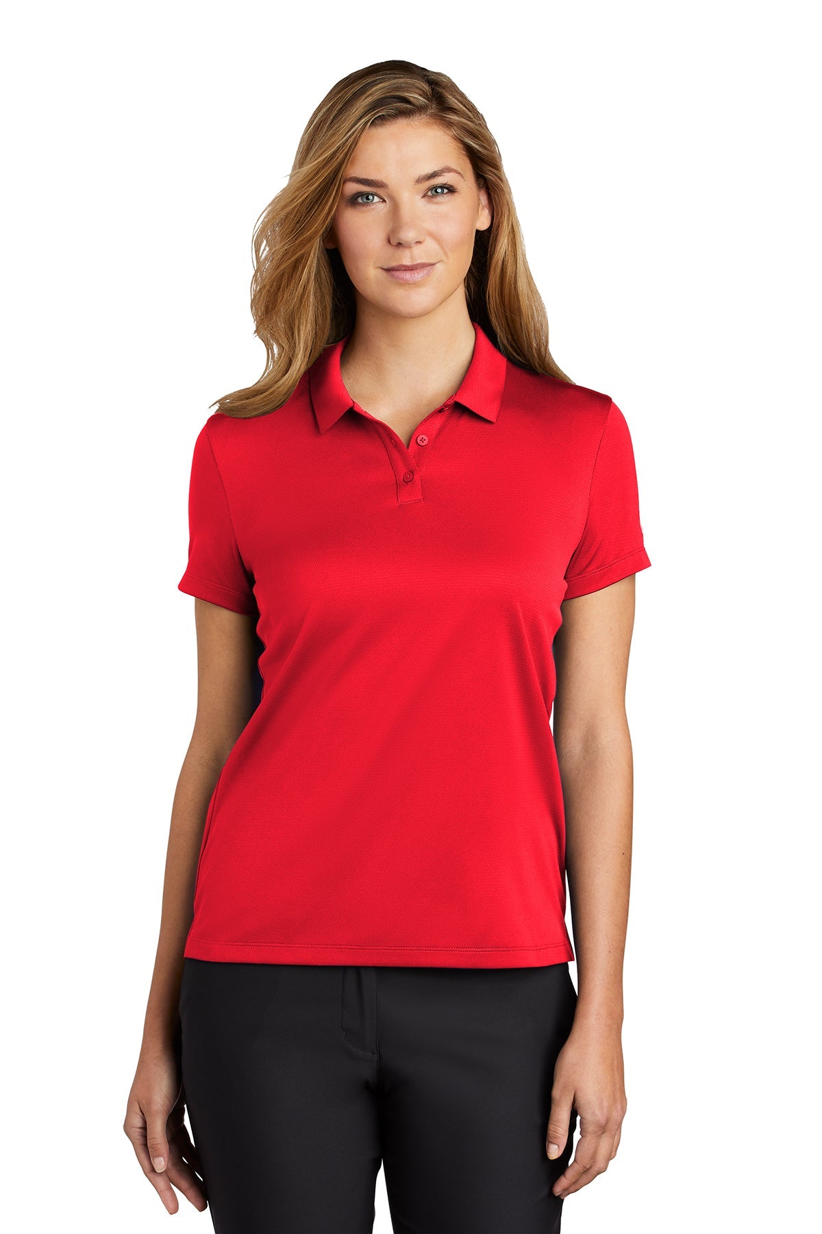 NKBV6043 Nike Ladies Dry Essential Solid Polo