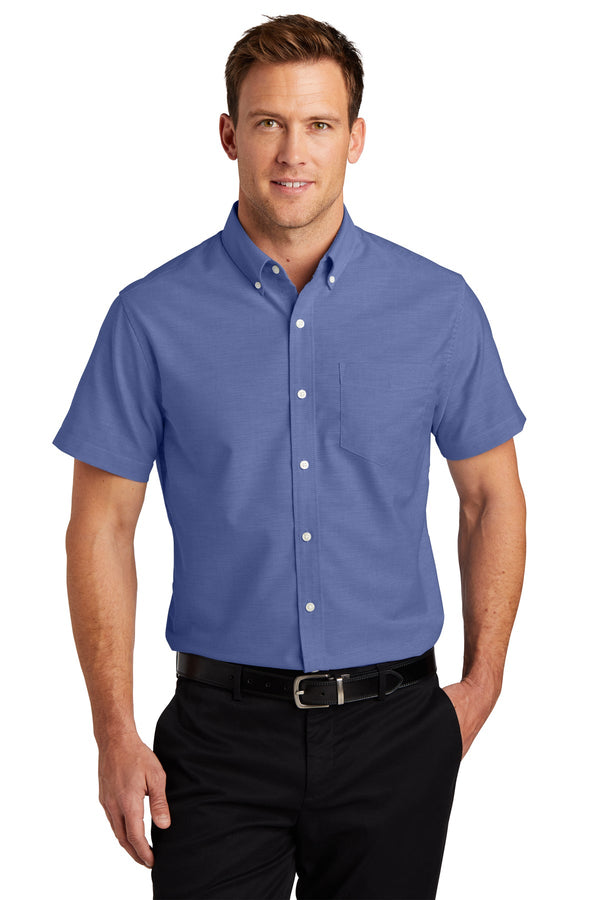 S659 Port Authority® Short Sleeve SuperPro™ Oxford Shirt