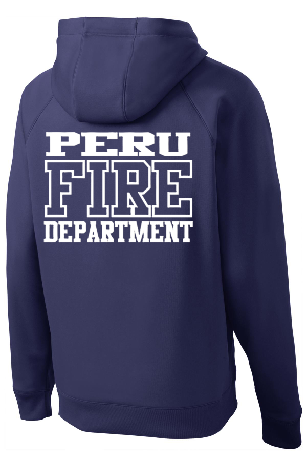 Peru FD Performance Hooded Sweatshirt - Heat Press (ST250) - view 2