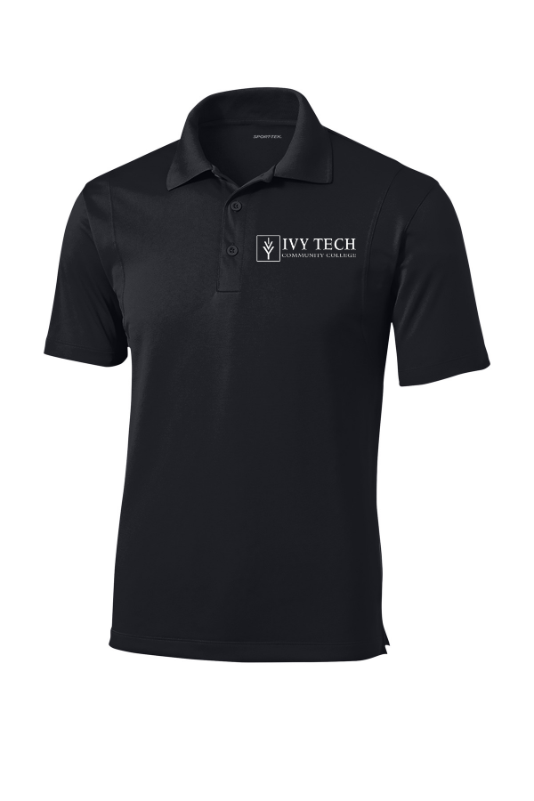 Embroidered Micropique Sport-Wick Polo (Sport-Tek ST650) - Black
